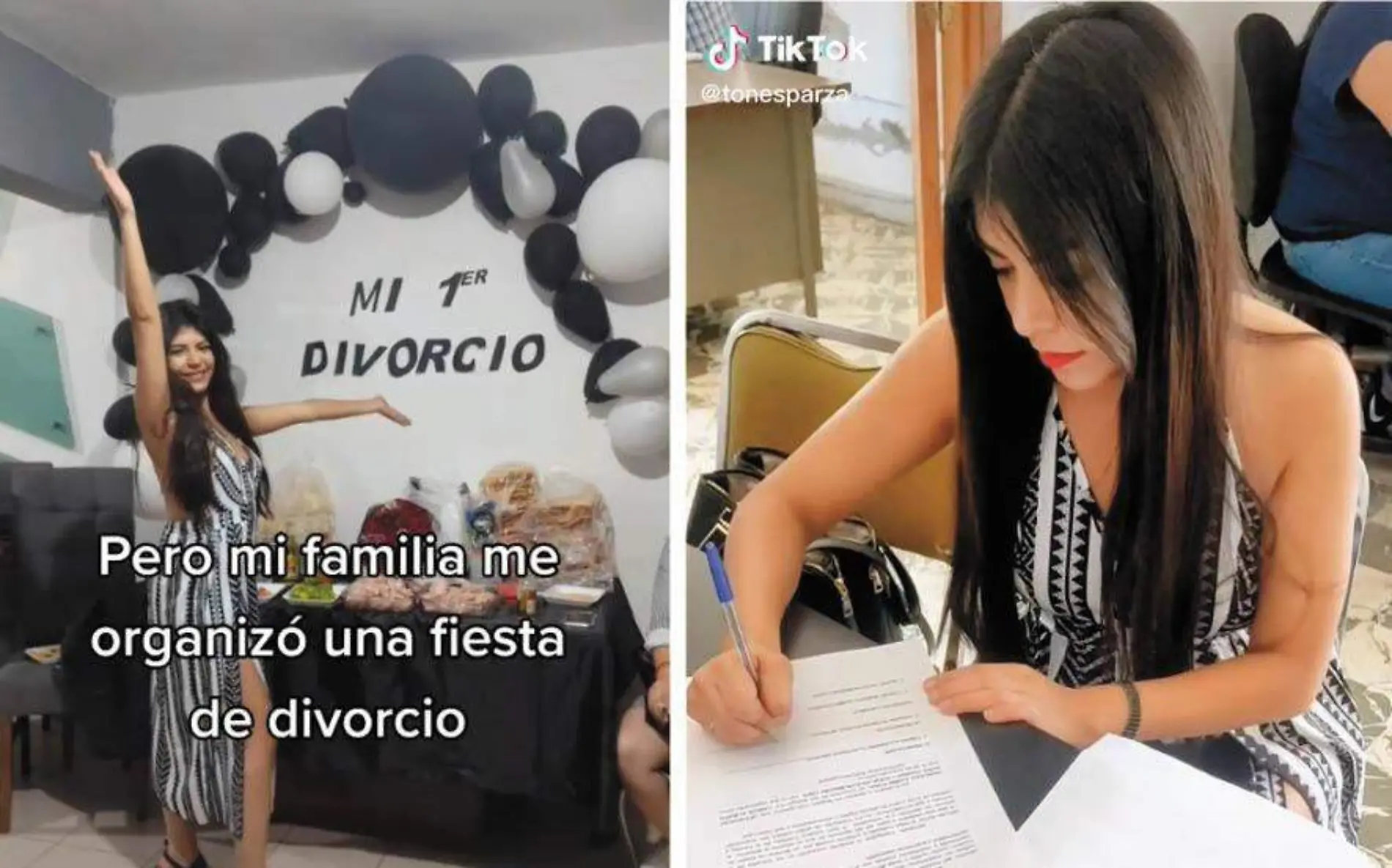 Su familia le organiza una gran "fiesta de divorcio"